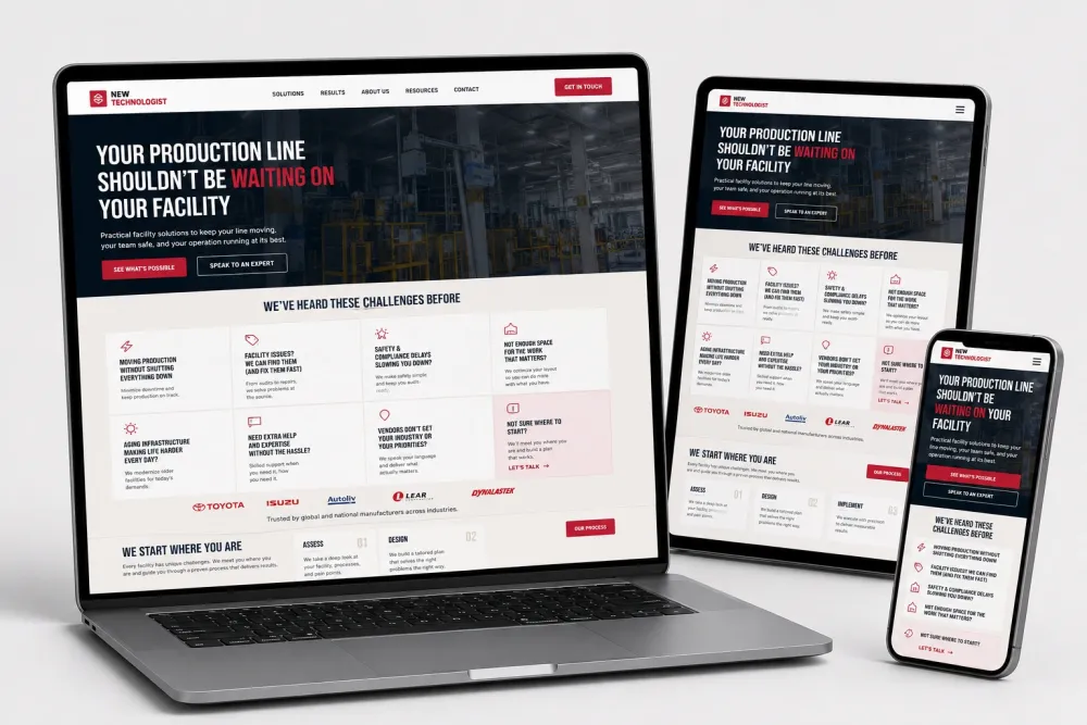New Bonanza IoT website screenshot